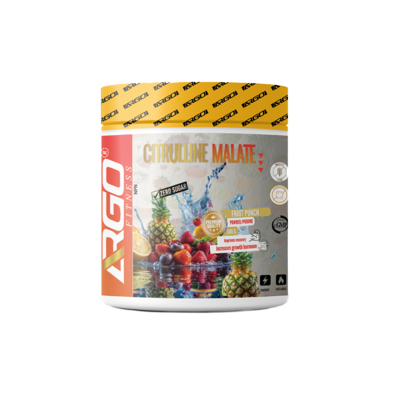 CITRULLINE MALATE-INCREASE GH-IMPROVES RECOVERY fruit punch image