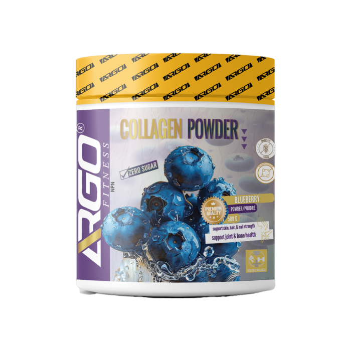 Collagen Powder Blueberry mockup image