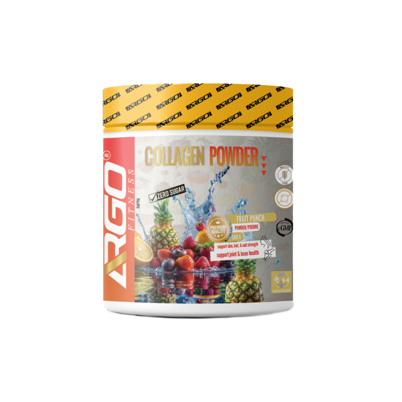 Collagen Powder Fruit Punch mockup photo