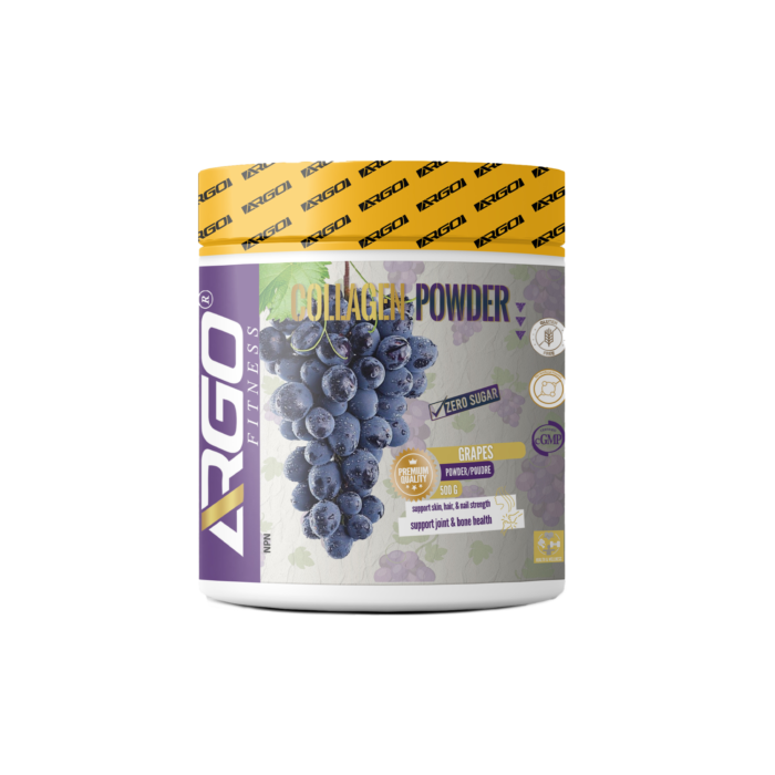 Collagen Powder Grapes mockup image